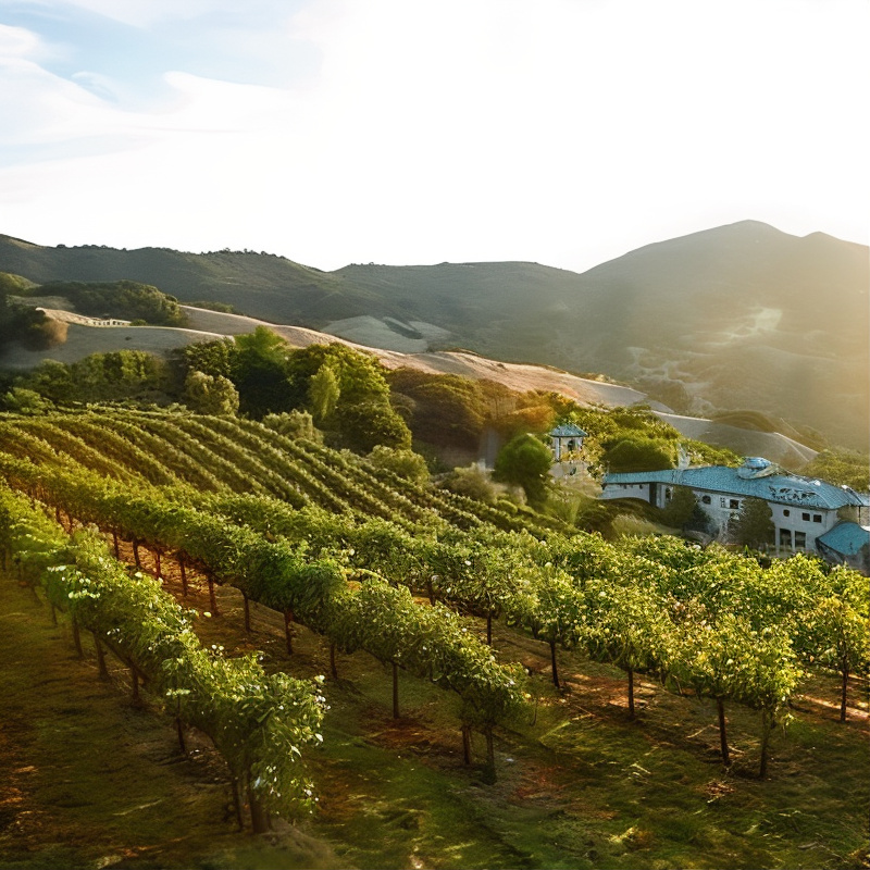 Vineyards of Robin Williams’ Former CA Home