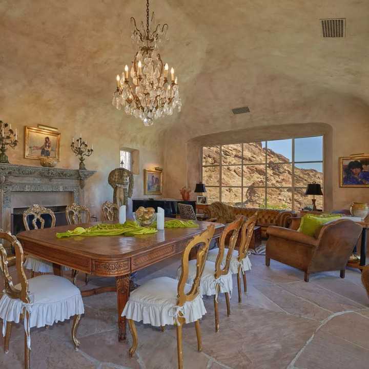 Formal Room in Suzanne Somers’ Former CA Home