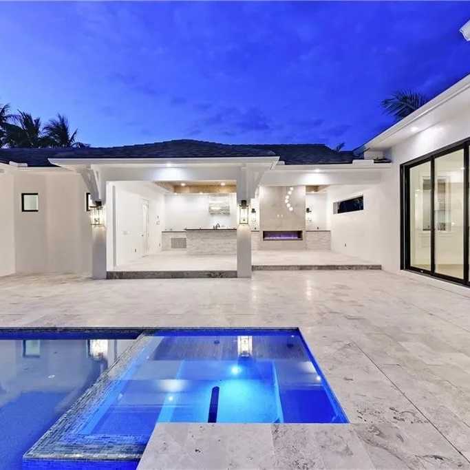 Pool Area of George Springer’s FL Home
