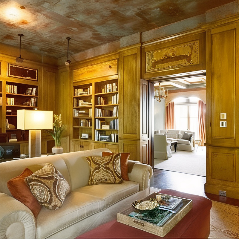 Study Room in Robin Williams’ Former CA Home