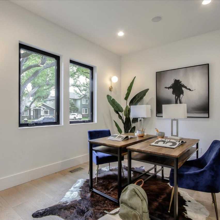 Home Office in Fred Warner’s CA Home