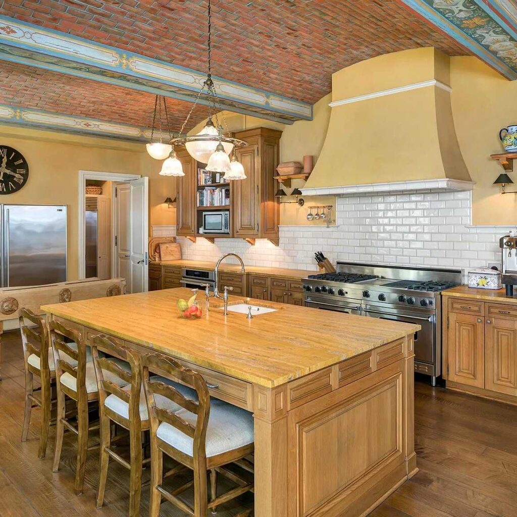 Kitchen in Jon Bon Jovi’s Former NJ Home