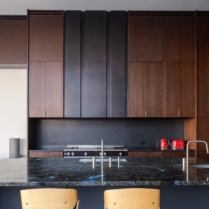 Kitchen in Henrik Fisker’s CA Home
