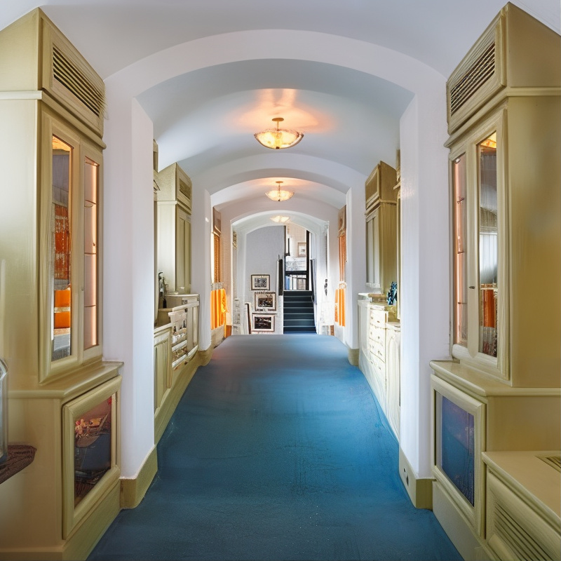 Hallway in Robin Williams’ Former CA Home