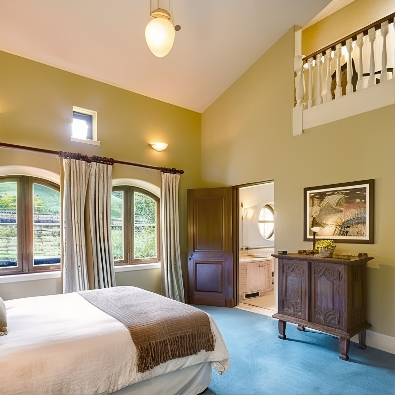 Bedroom in Robin Williams’ Former CA Home