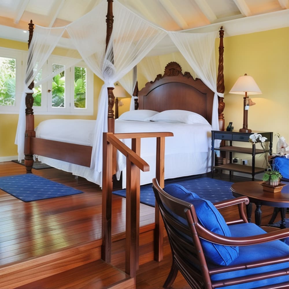 Master Suite in Steve Martin’s Former St. Barts Villa