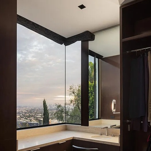 Vanity Area in Henrik Fisker’s CA Home