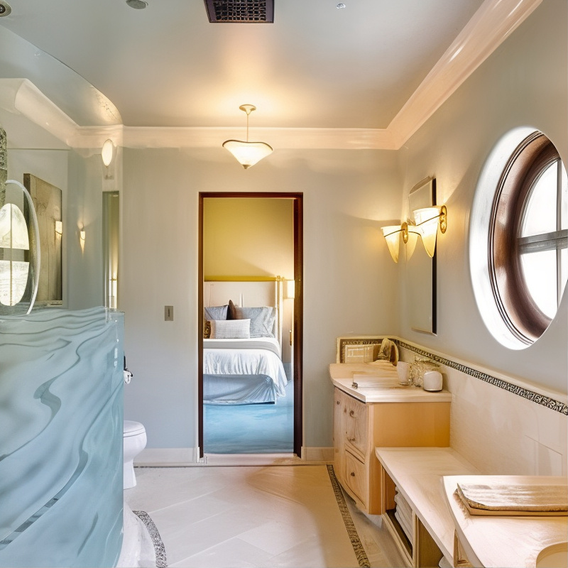 Bathroom in Robin Williams’ Former CA Home