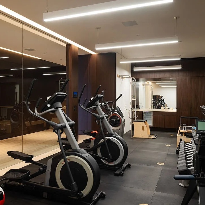 Home Gym in Henrik Fisker’s CA Home