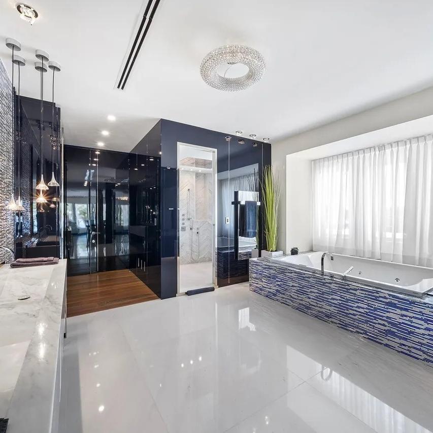 Bathroom in The Weeknd’s FL Home