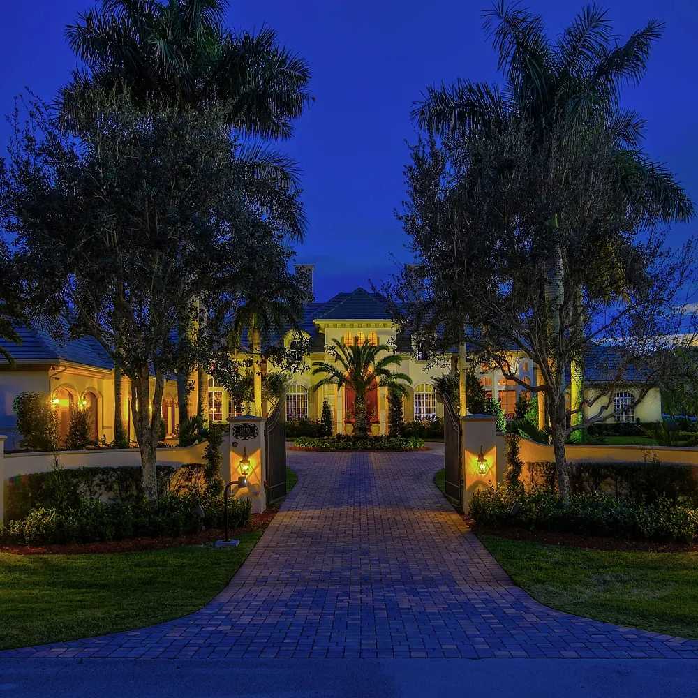 Gated Entrance of Daunte Culpepper’s Former FL Home