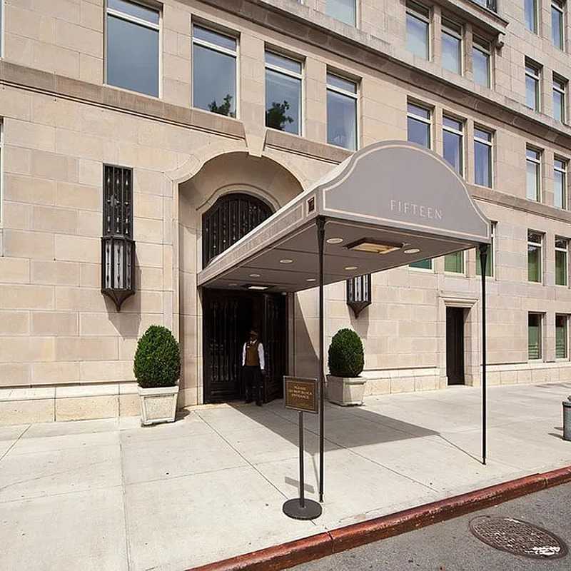 Building Entrance of Sting’s Former NYC Penthouse