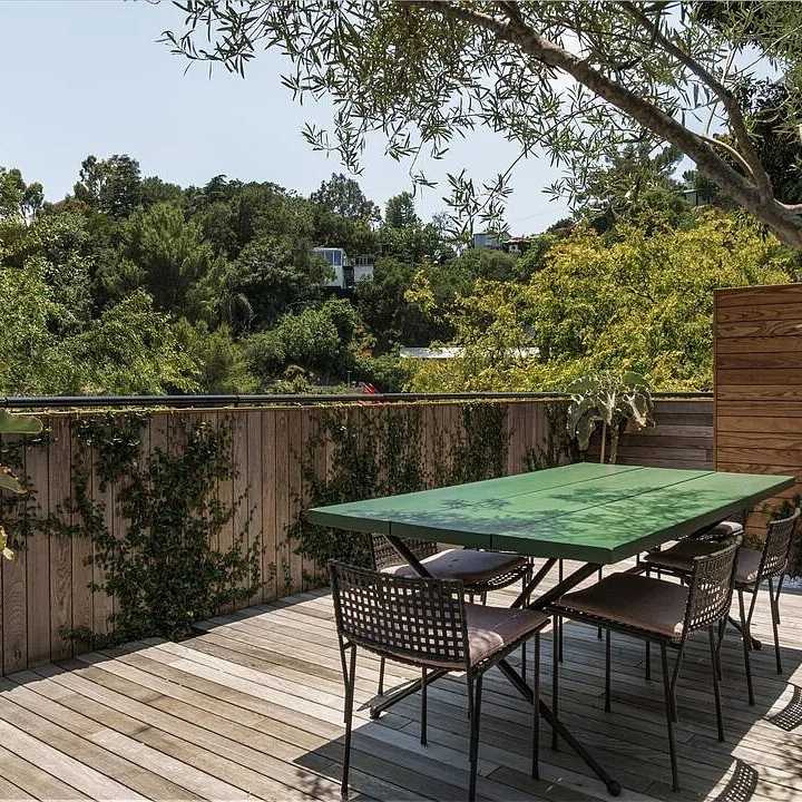 Deck of Sarah Paulson’s Former CA Home