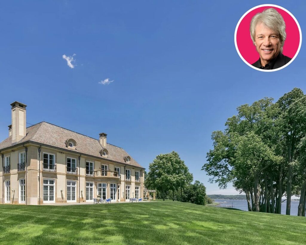 Front Exterior of Jon Bon Jovi’s Former NJ Home