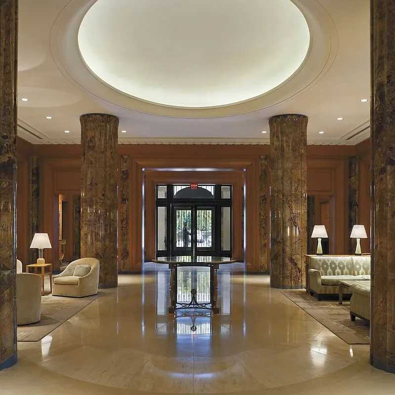 Lobby in Sting’s Former NYC Penthouse