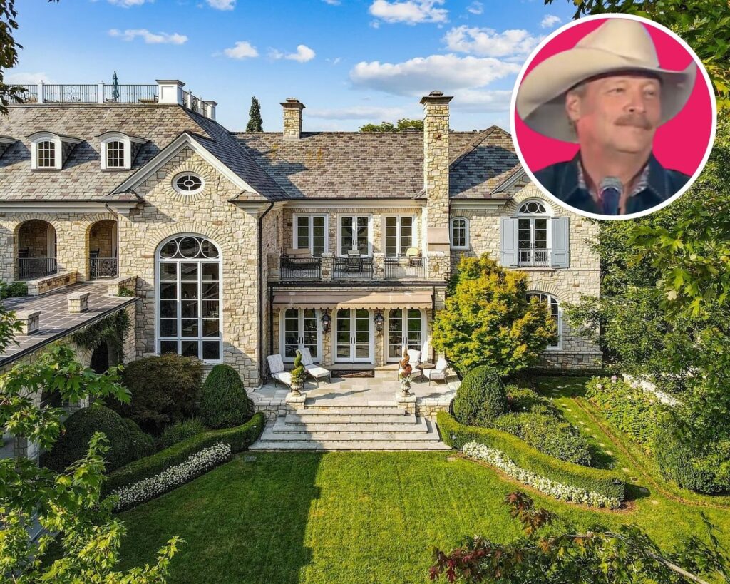 Front of Alan Jackson’s Former TN Home