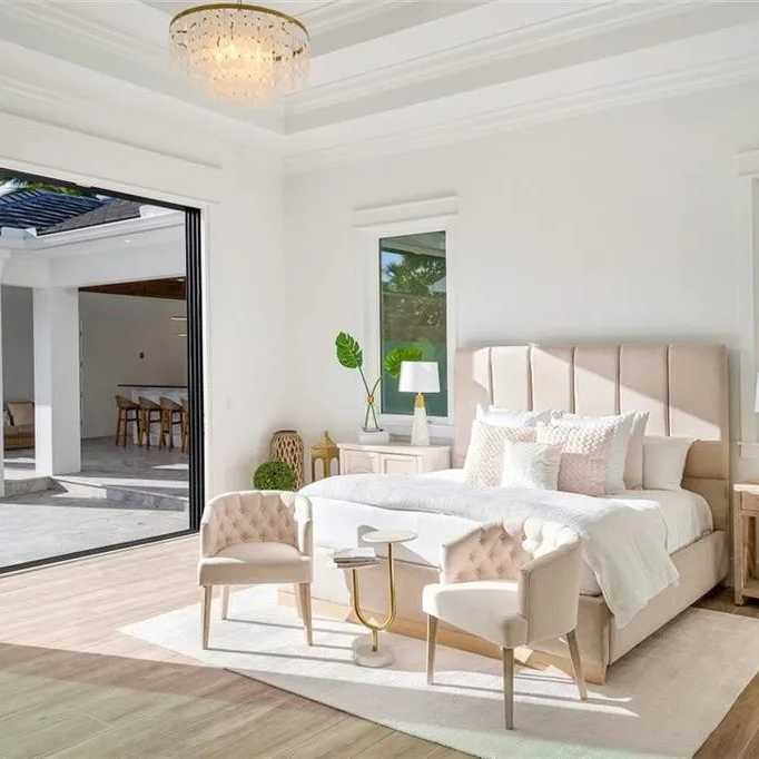 Bedroom in George Springer’s FL Home