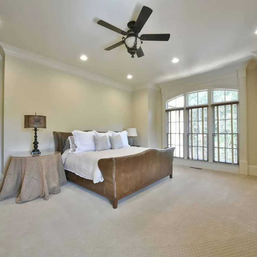 Bedroom in Kirk Cousins’ GA Home