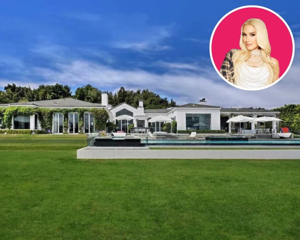 Front of Gwen Stefani’s Former CA Home