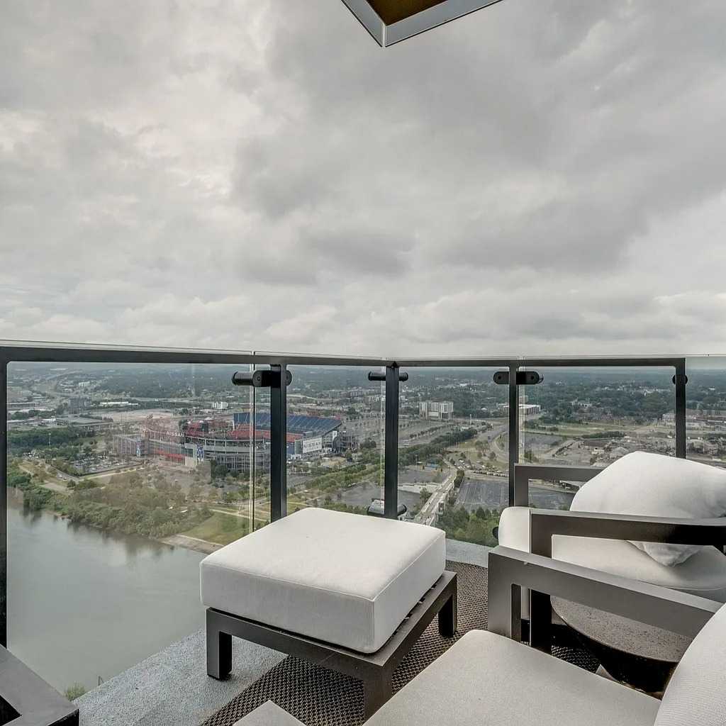 Balcony of Jay Cutler’s Former Nashville Condo