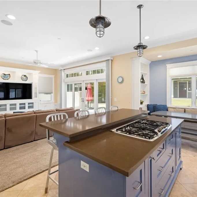 Open Living Area in Kurt Suzuki’s Former CA Home