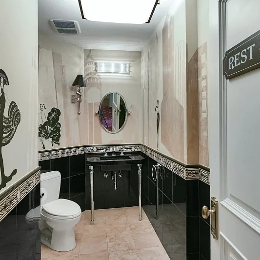 Powder Room in Teresa Giudice and Luis Ruelas’ NJ Home