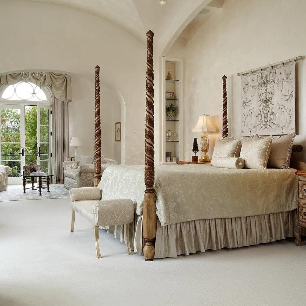 Bedroom in Alan Jackson’s Former TN Home