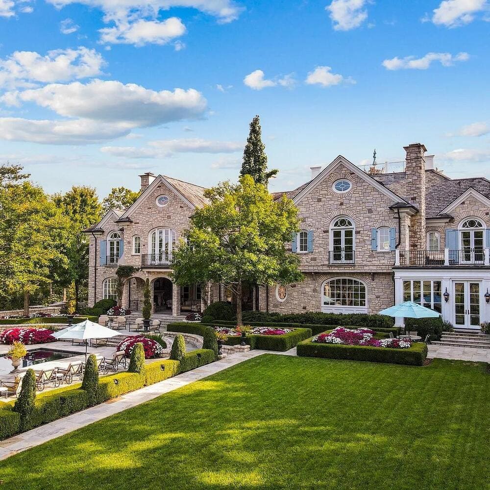 Patio of Alan Jackson’s Former TN Home