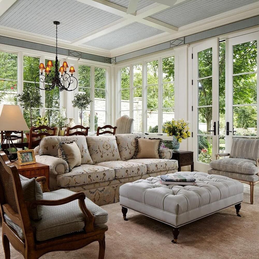 Sunroom in Alan Jackson’s Former TN Home