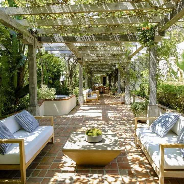 Brick Patio of Tom Petty’s Former CA Home