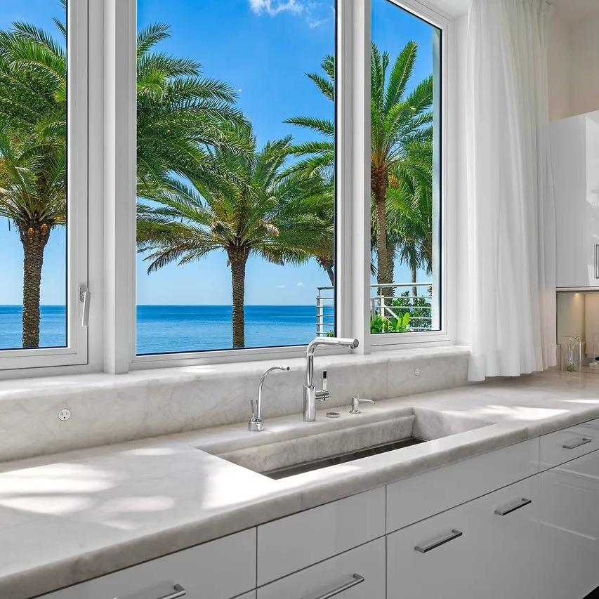 Kitchen in The Weeknd’s FL Home