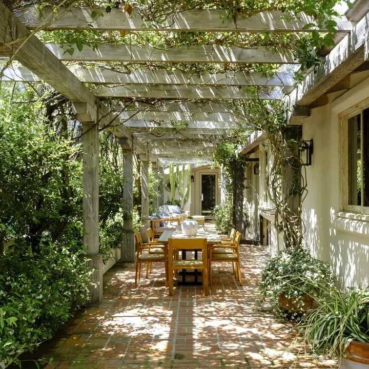 Terrace Dining of Tom Petty’s Former CA Home