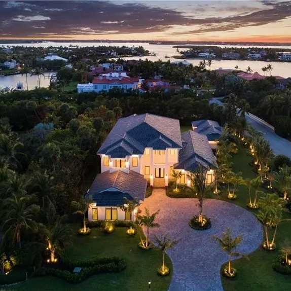 Sunset View of George Springer’s FL Home