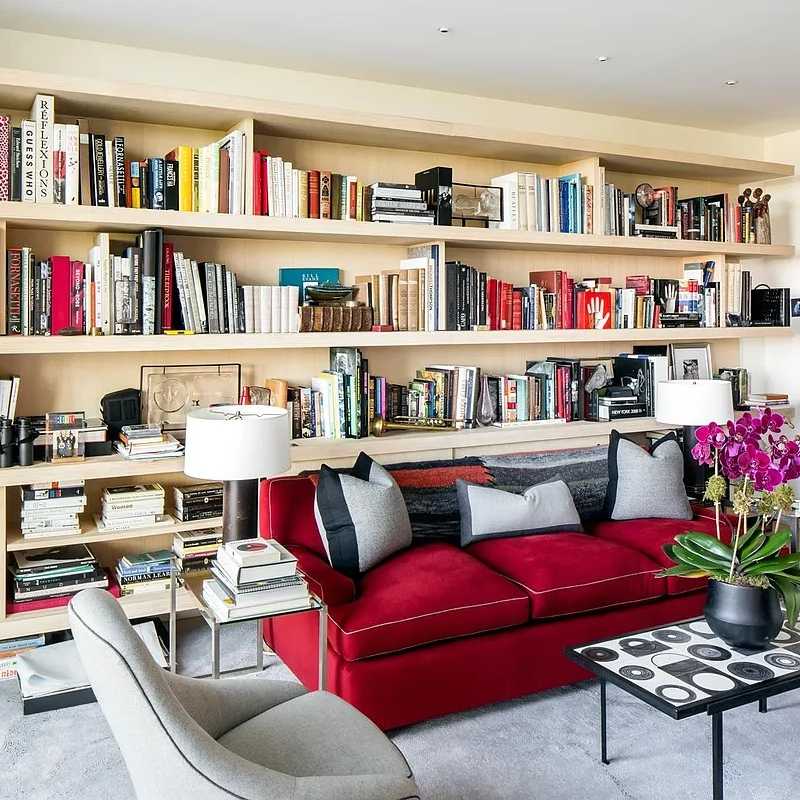 Library in Sting’s Former NYC Penthouse