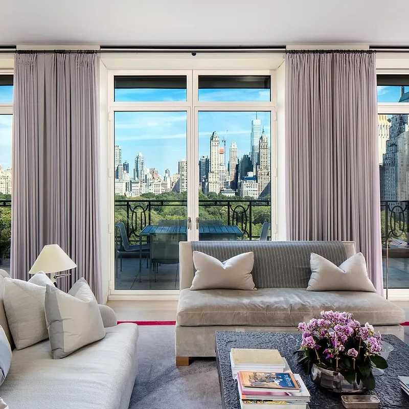 Terrace Lounge in Sting’s Former NYC Penthouse
