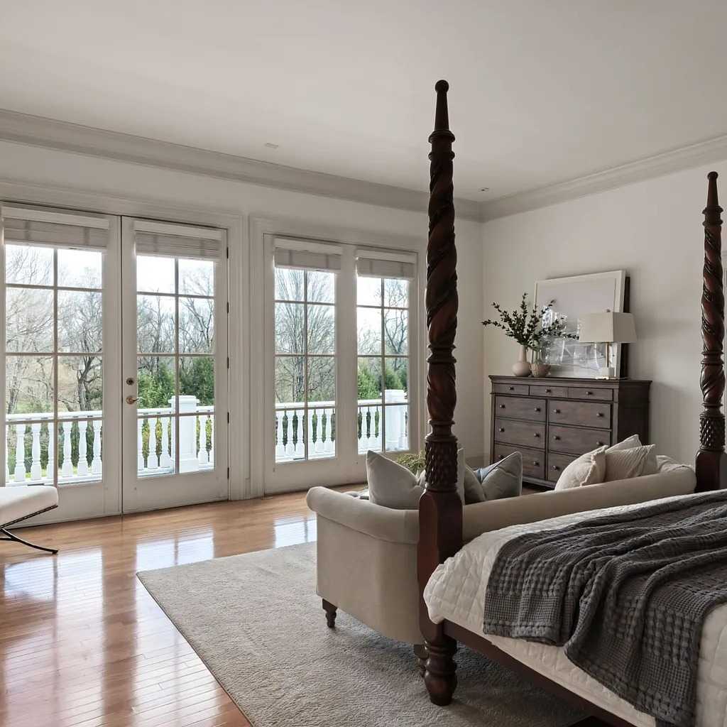 Bedroom in Trisha Yearwood’s Former TN Home