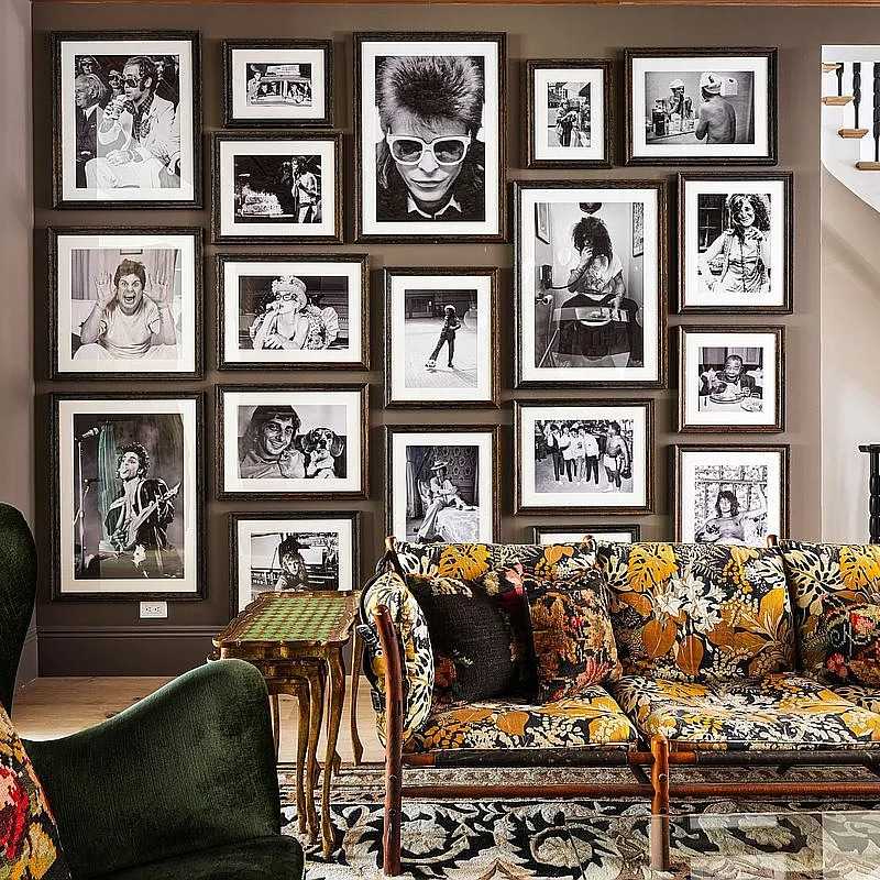 Lounge in Ellen Barkin’s Former N.Y.C. Townhouse
