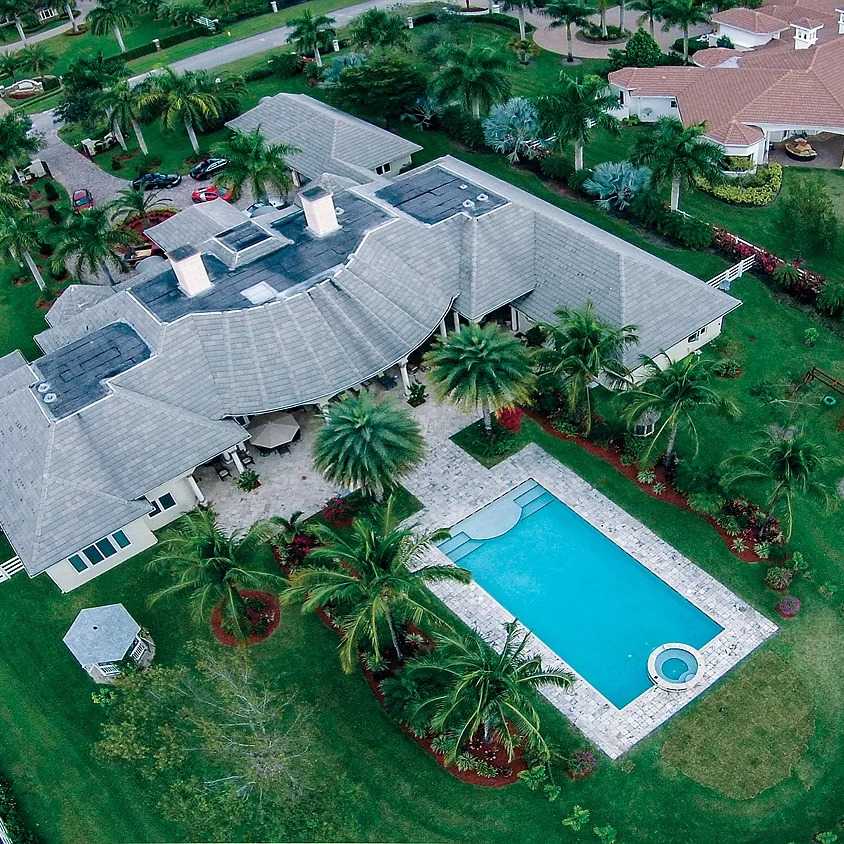 Aerial View of Daunte Culpepper’s Former FL Home