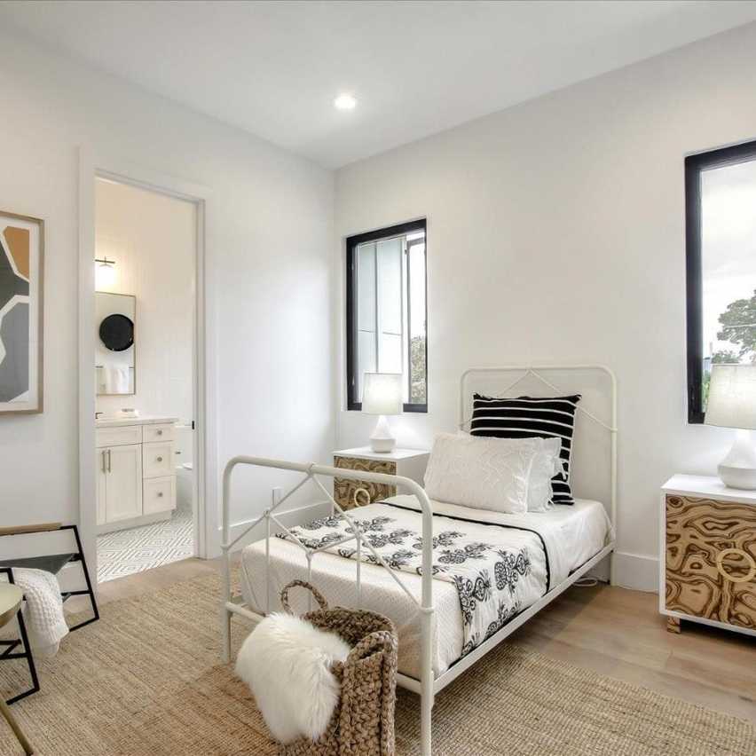 Bedroom in Fred Warner’s CA Home