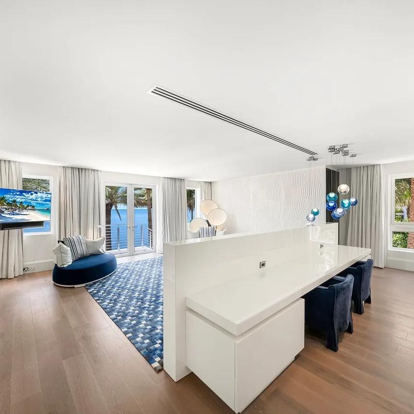 Study Lounge in The Weeknd’s FL Home