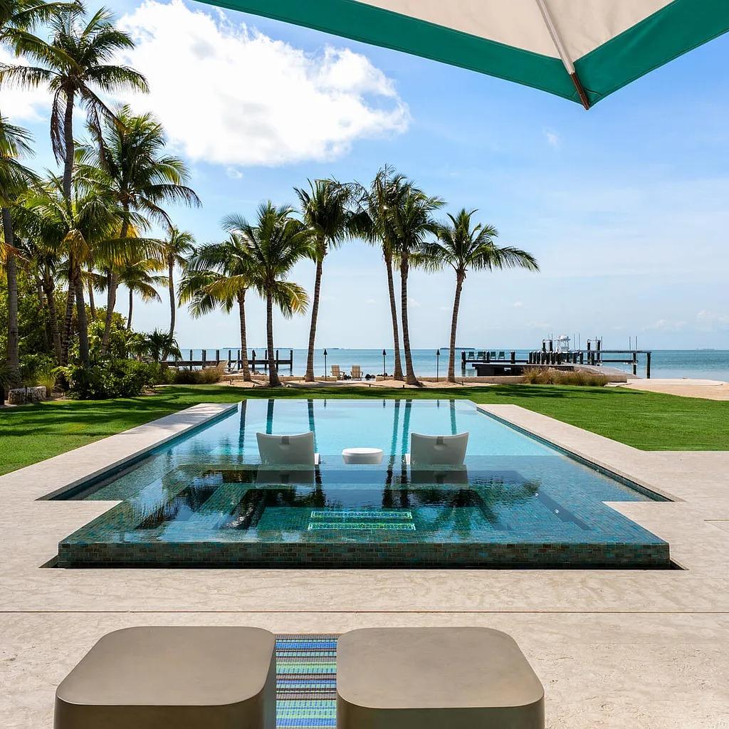 Poolside of Dave Portnoy’s Former FL Home