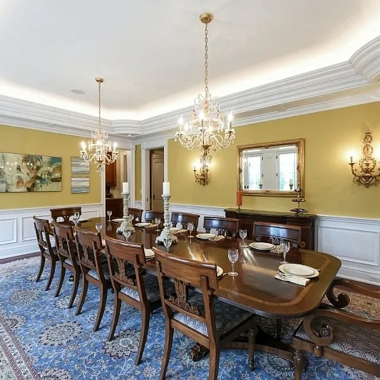 Dining Room in Teresa Giudice and Luis Ruelas’ NJ Home
