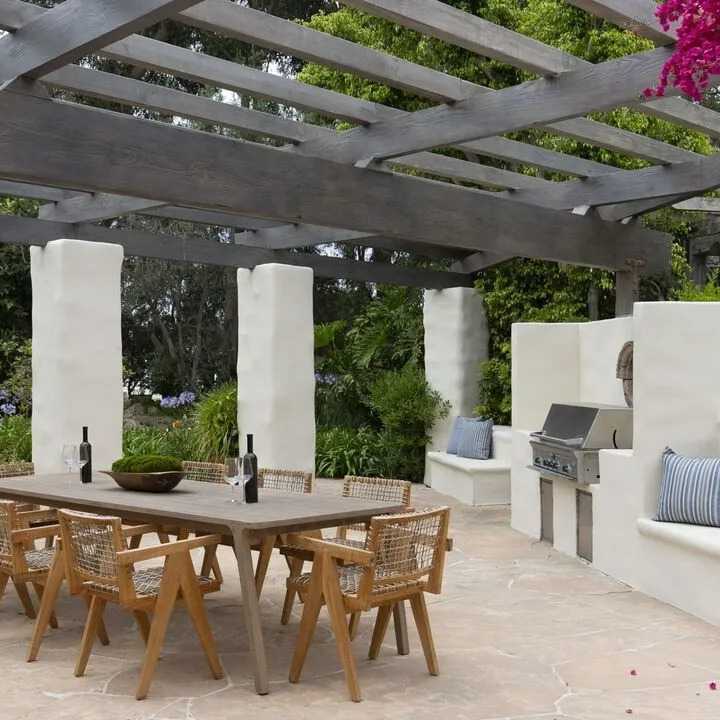 Outdoor Dining of Tom Petty’s Former CA Home
