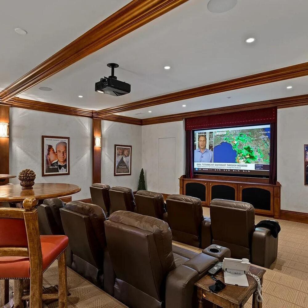 Theater in Alan Jackson’s Former TN Home