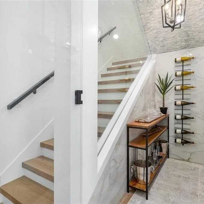 Stairway in George Springer’s FL Home