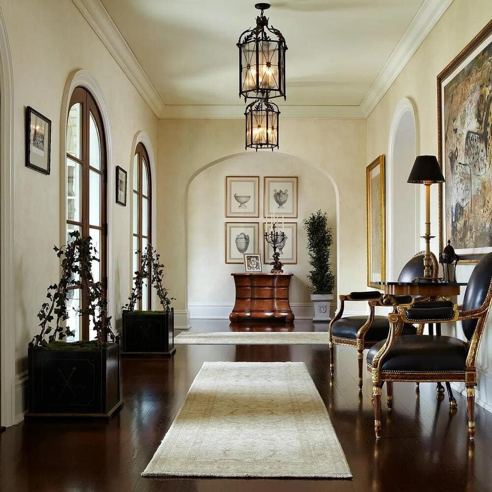 Hallway in Alan Jackson’s Former TN Home