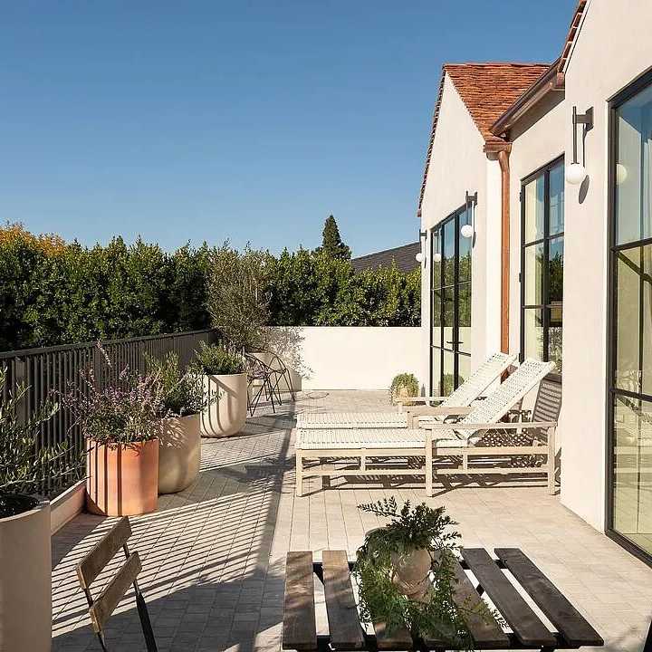 Upper Terrace of Freddie Freeman’s CA Home