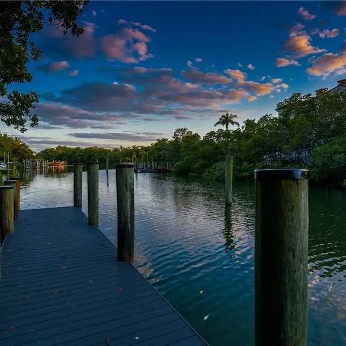 Private Dock of George Springer’s FL Home