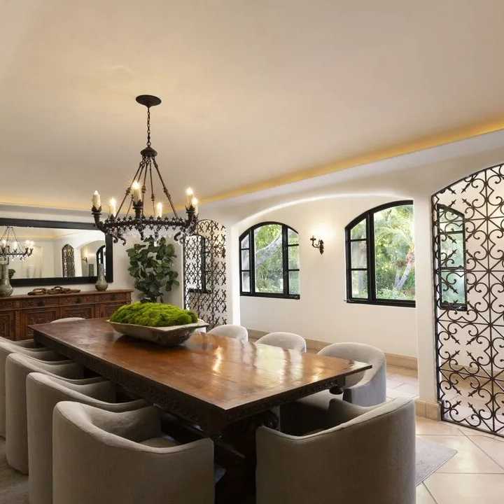Dining Room in Tom Petty’s Former CA Home