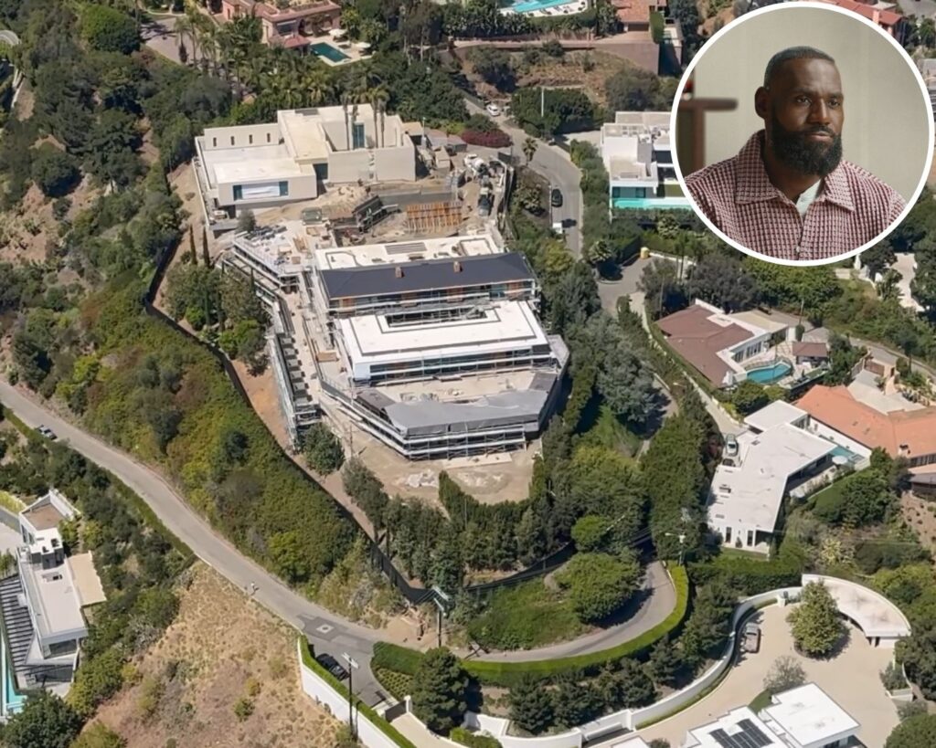 LeBron James Builds Dual Beverly Hills Megamansions